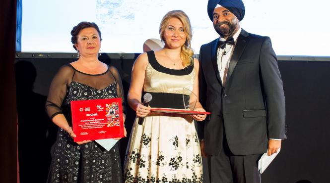 p fundatia vodafone romania a oferit 8 premii in cadrul galei 17 ani de fapte bune