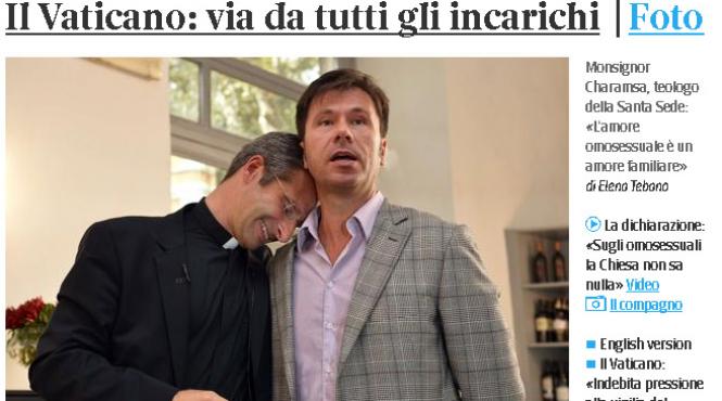 declaratie socanta a unui preot catolic sunt homosexual