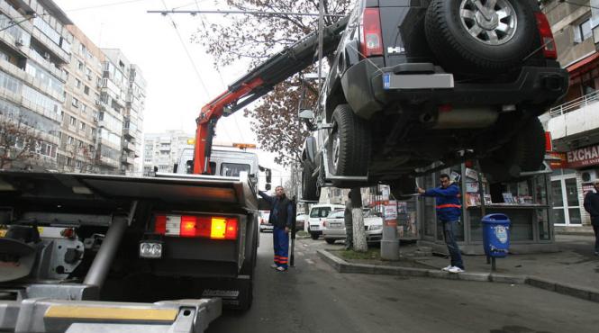 actiunile de ridicare a masinilor abandonate pe domeniul public s au intensificat in sectorul 4