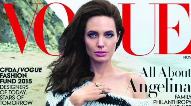 angelina jolie reaparitie spectaculoasa pe coperta revistei vogue
