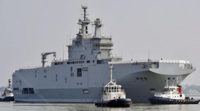 rusii scot bani din navele mistral nelivrate de franta