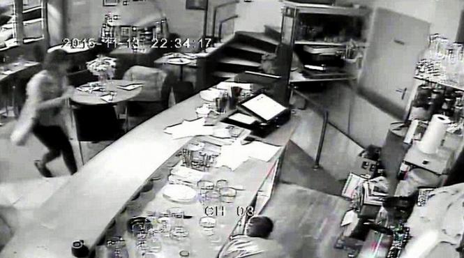 video imagini cutremuratoare ale atacului terorist de la paris