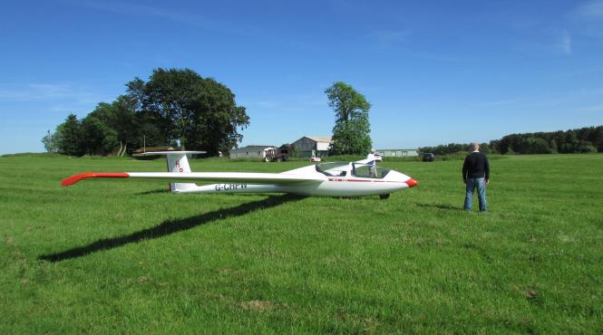 planorul disparut la inceputul lunii august a fost gasit