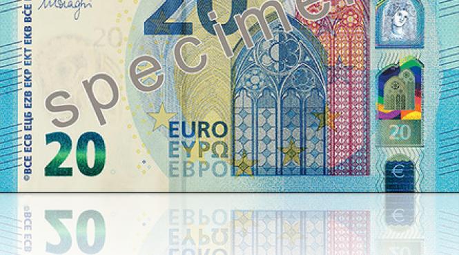 noua bancnota de 20 de euro mai greu de contrafacut