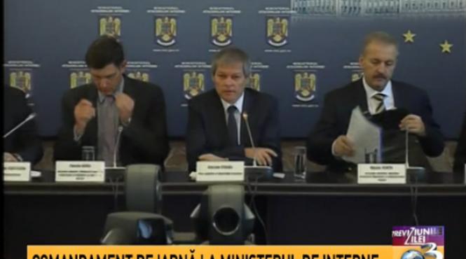 ministerul de interne sedinta de urgenta in urma avertizarii de vreme rea