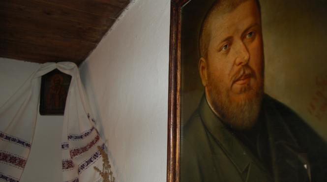 ion creanga reintrupat printr o holograma in pragul bojdeucii din iasi