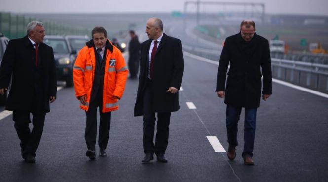 ministrul costescu lotul timisean de autostrada este receptionabil