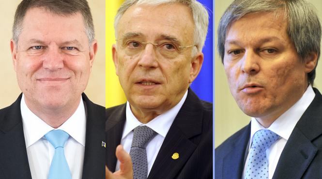 iohannis isarescu si ciolos primii in preferintele romanilor