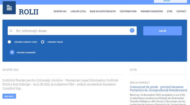 romania printre primele state care publica pe internet hotararile judecatoresti