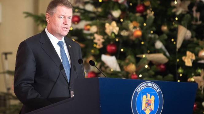 video urarea de anul nou a lui klaus iohannis pentru romani