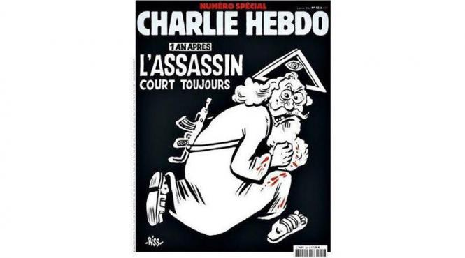 la un an de la atentate charlie hebdo renunta la mahomed si il abordeaza pe dumnezeul asasin