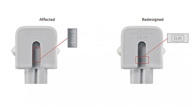 apple recheama milioane de adaptoare de priza