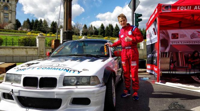 cel mai tanar pilot de drift din romania rol principal in filmul la limita