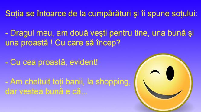 bancul zilei bogat sa fii sarac devii