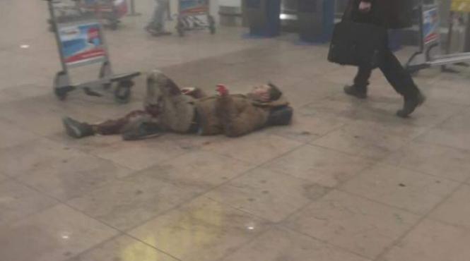 atentate la bruxelles aproape 30 de morti pe aeroport si la metrou