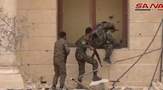 regimul sirian a preluat in totalitate controlul in orasul antic palmira sursa militara