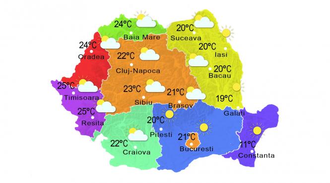 prognoza meteo 4 aprilie cer senin si temperaturi in crestere