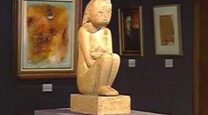 cumintenia pamantului ministrul culturii vlad alexandrescu primul care a donat bani pentru achizitionarea sculpturii