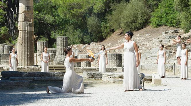 jo rio 2016 maine incepe calatoria de 100 de zile a flacarii olimpice