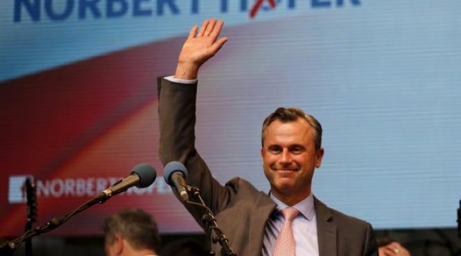 austria candidatul extremei drepte norbert hofer a castiga primul tur al alegerilor prezidentiale