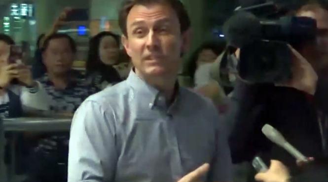 coreea de nord corespondentul bbc care transmitea de la congresul partidului unic arestat si expulzat