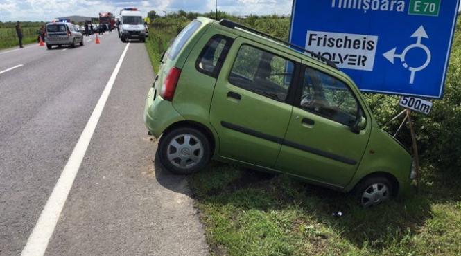 omul de afaceri georgica cornu implicat intr un accident auto langa timisoara