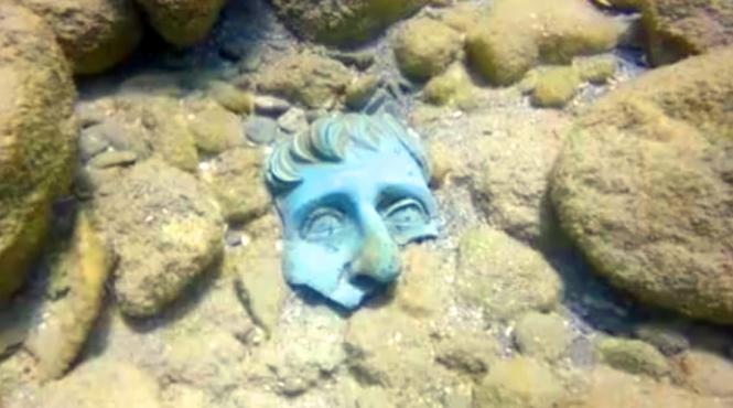 video comoara veche de 1600 de ani descoperita in apropierea tarmului israelului