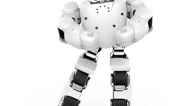 primul robot umanoid in romania