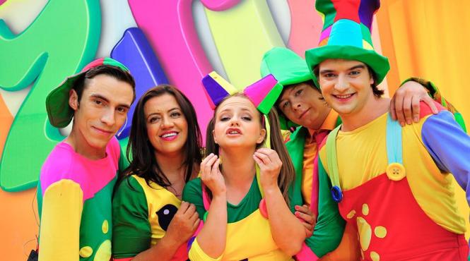 spectacol pentru copii la domeniul stirbey