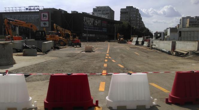 pasajul piata sudului haosul continua primaria capitalei anunta noi devieri de trafic