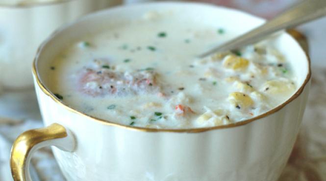 ciorba de ciolan afumat cu smantana