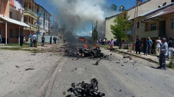 nou atentat cu masina capcana in estul turciei