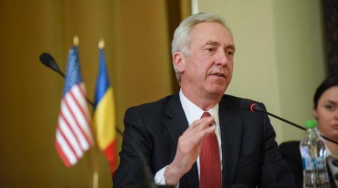 ambasadorul sua hans klemm la receptia de ziua independentei in aceasta seara celebram si forta parteneriatului strategic sua romania