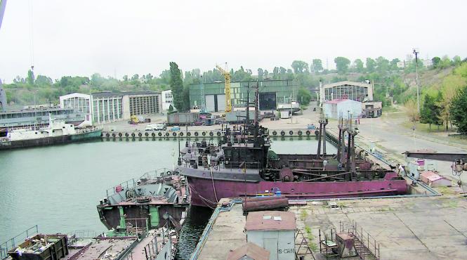 santierul militar mangalia transformat in atelier de tinichigerie