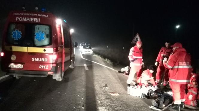 arges zi neagra pe sosele un barbat si fiul sau ucisi de o masina