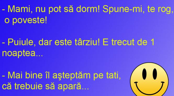 bancul zilei povesti de adormit copiii spuse de tati