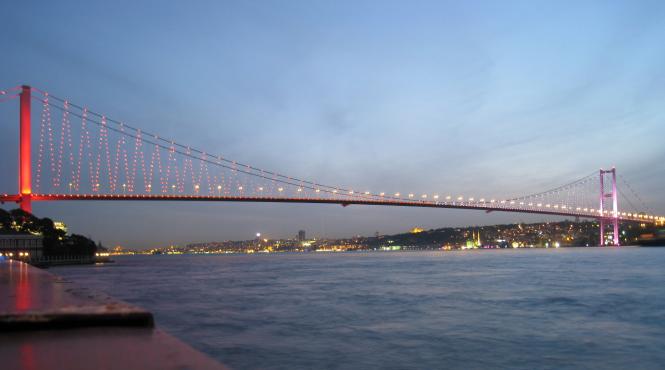 istanbul inaugurarea celui de al treilea pod care leaga partea europeana de cea asiatica