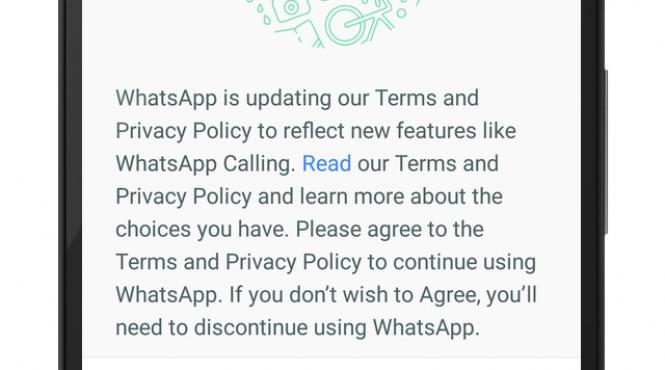 cum sa opresti whatsapp sa ofere datele tale personale catre facebook