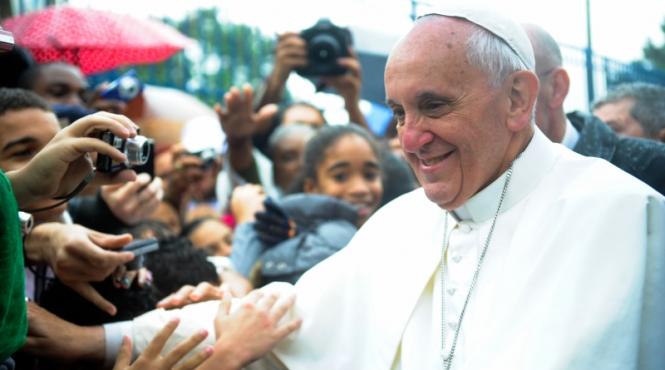 papa francis a primit in audienta un catel erou din italia