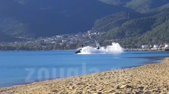 video accident aviatic in timpul exercitiilor militare din grecia