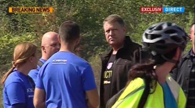 presedintele klaus iohannis a pedalat pentru invictus 2017