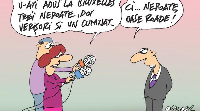 politicienii si au angajat odraslele la bruxelles