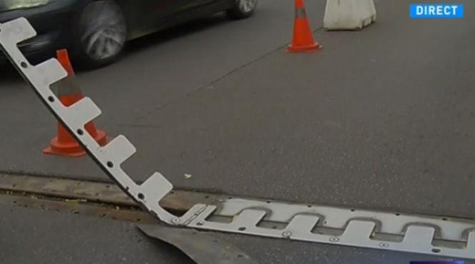 avarie a podului grant din bucuresti circulatia este oprita