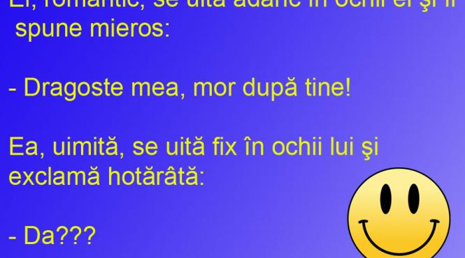 bancul zilei declaratie de dragoste pe viata si pe moarte