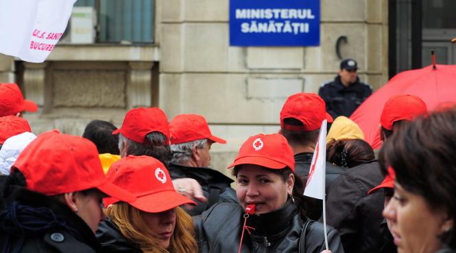 greva federatiei sanitas a fost declarata ilegala de instanta