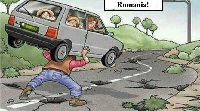 administratorul drumului national 71 a fost amendat pentru starea proasta a drumului