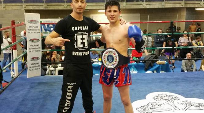 la 16 ani a devenit campionul italiei la k1