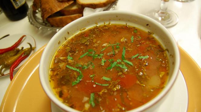 reteta zilei ciorba de fasole de post