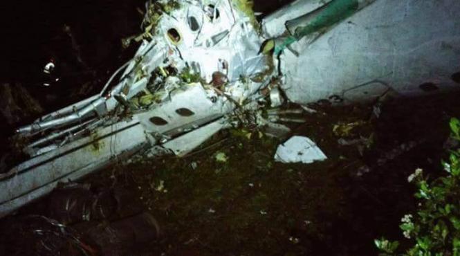 avion prabusit in columbia au fost suspendate operatiunile de salvare a victimelor din cauza ploii abundente