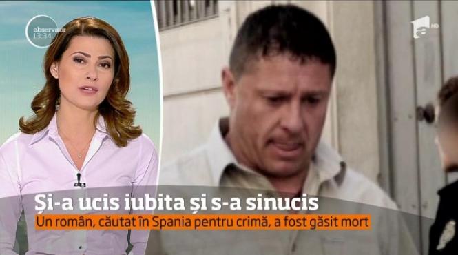 crima din gelozie in spania un roman cautat de doua saptamani dupa ce si a ucis fosta iubita a fost gasit mort